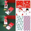 Supplies Santa Claus Snowman Baking Packaging Cookies Storage Bag Christmas Candy Bags Cellophane