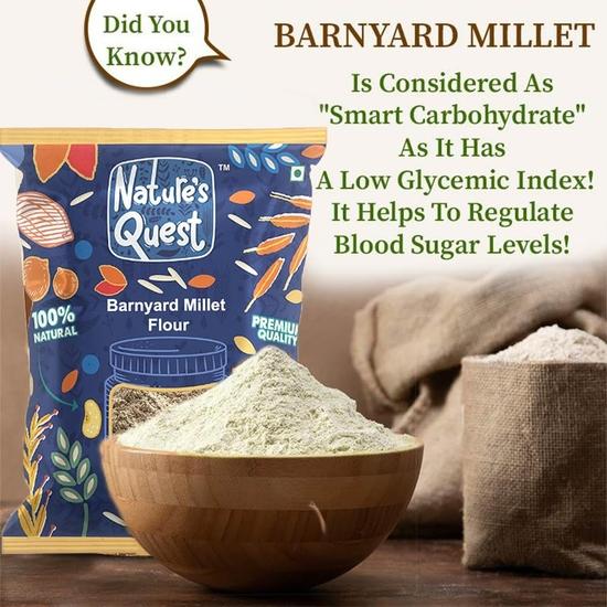 Мука из проса Nature's Quest Barnyard | Хира Мука | Суонк Мука | Кутираивали Маву | Удалу Мука | Кодисама Мука | Кавадапуллу 1800 Гм