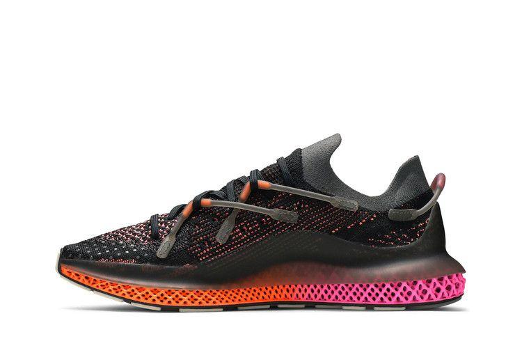 Мужские кроссовки adidas 4D Fusio Черный Оранжевый Розовый Core Black/Grey Six/Core Black