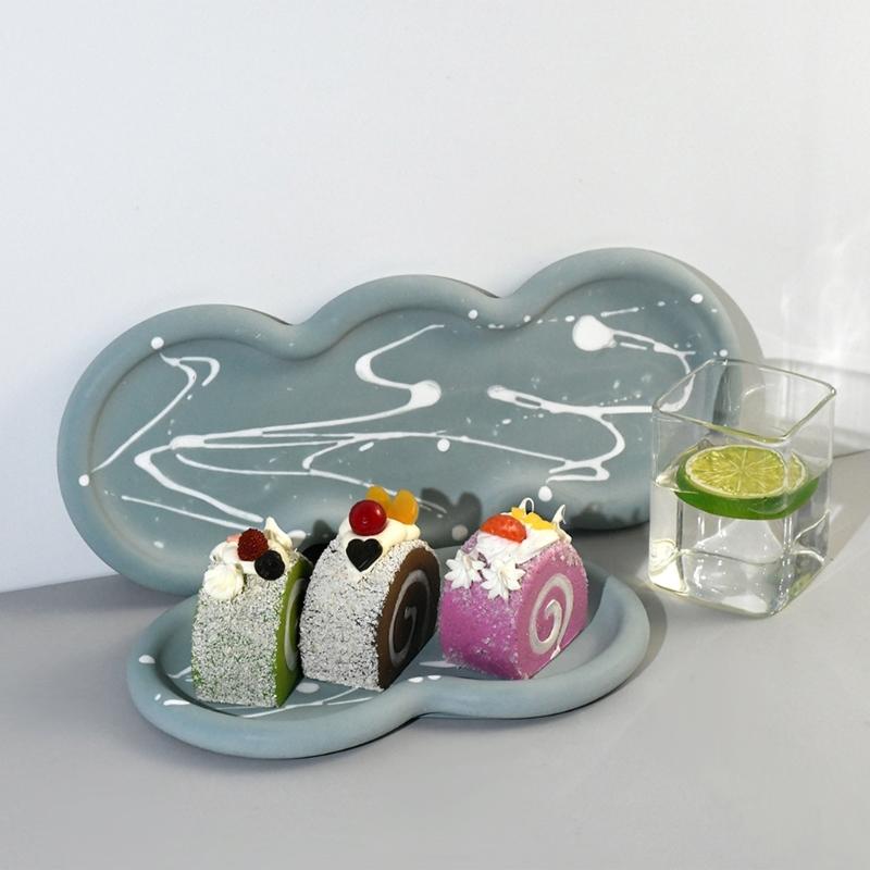 DIY поднос, форма для подставки, форма для эпоксидной смолы, овальная тарелка, коврик для чашки, силиконовая форма, держатель для ювелирных изделий, органайзеры, форма