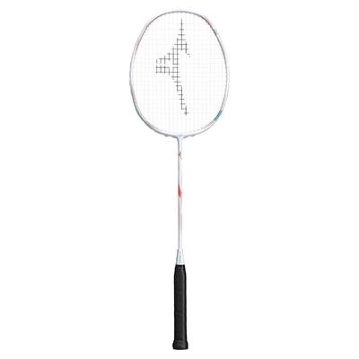 Mizuno Бадминтонная ракетка AcroSpeed 8, только рама, продается с мягким чехлом 73JTB408, унисекс, (Струны по отдельности), В комплекте, Белый,