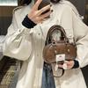 Niche Fashion Portable Small Bag Women 2025 New Retro Small Square Bag Versatile Single Shoulder Messenger Bag One Piece Delivery