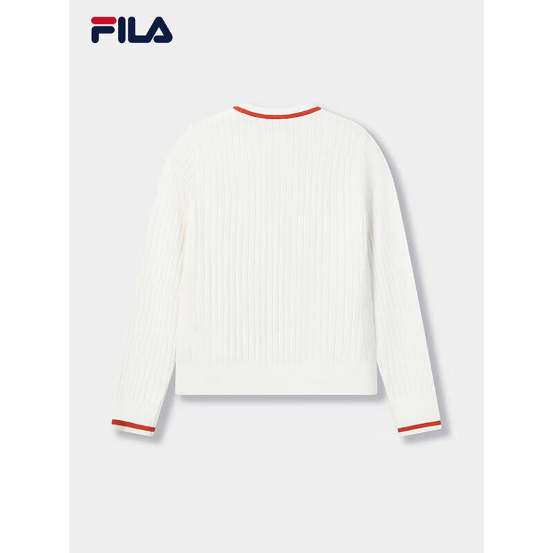 Fila Женский облегающий пуловер с совместным брендингом Yang Mi