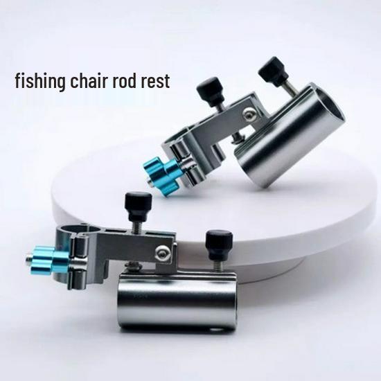 Universal Aluminum-Magnesium Alloy Rod Pod for Fishing Chairs