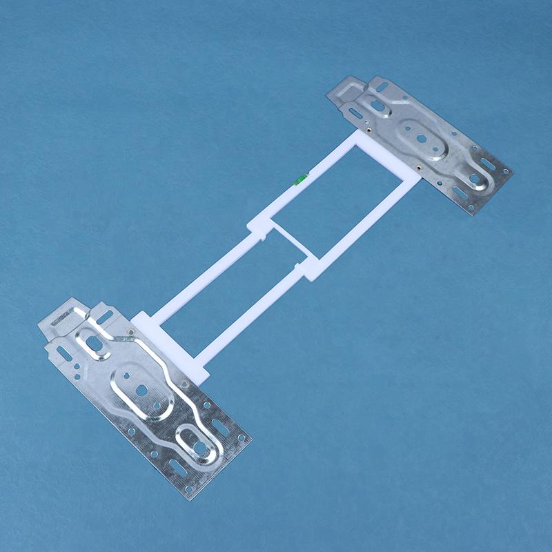 Универсальный настенный регулируемый кронштейн для внутреннего блока бытового сплит-кондиционера с уровнем