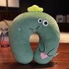Cute Cartoon U-shaped Pillow Neck Protection Headrest Office Nap Pillows Portable Sleeping Pillow for Airplane Travel Multiple Options To Choose From