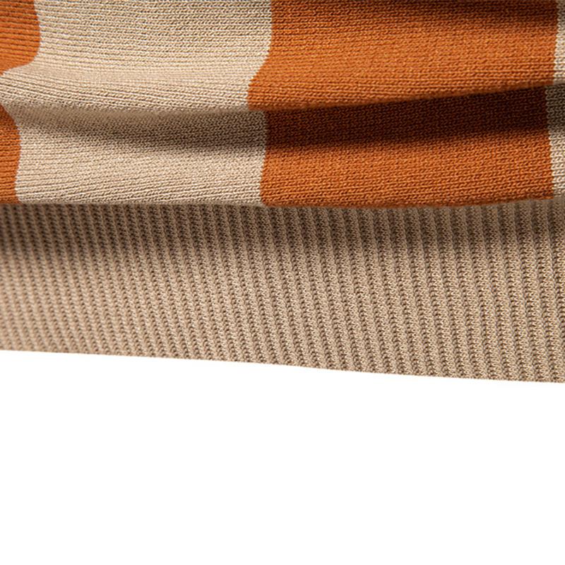 Callaway 2025 Лето Новинка Вышитый Воротник Шерстяная Рубашка Поло Мужская Полосатая Поло Мужской Топ с Короткими Рукавами