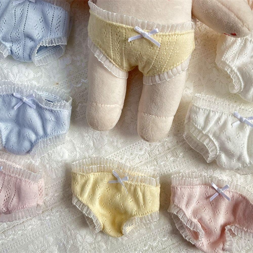 Cotton Doll Fashion Clothes Multistyles Lace Underwear High Quality Doll Panties  20cm Cotton Dolls