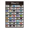 Tenyo In 1000 Piece Jigsaw Puzzle Disney Disney100 World Stamps Comes with Glue and Spatula Service Card Included [Made Japan] (51x73.5cm) D-1000-012