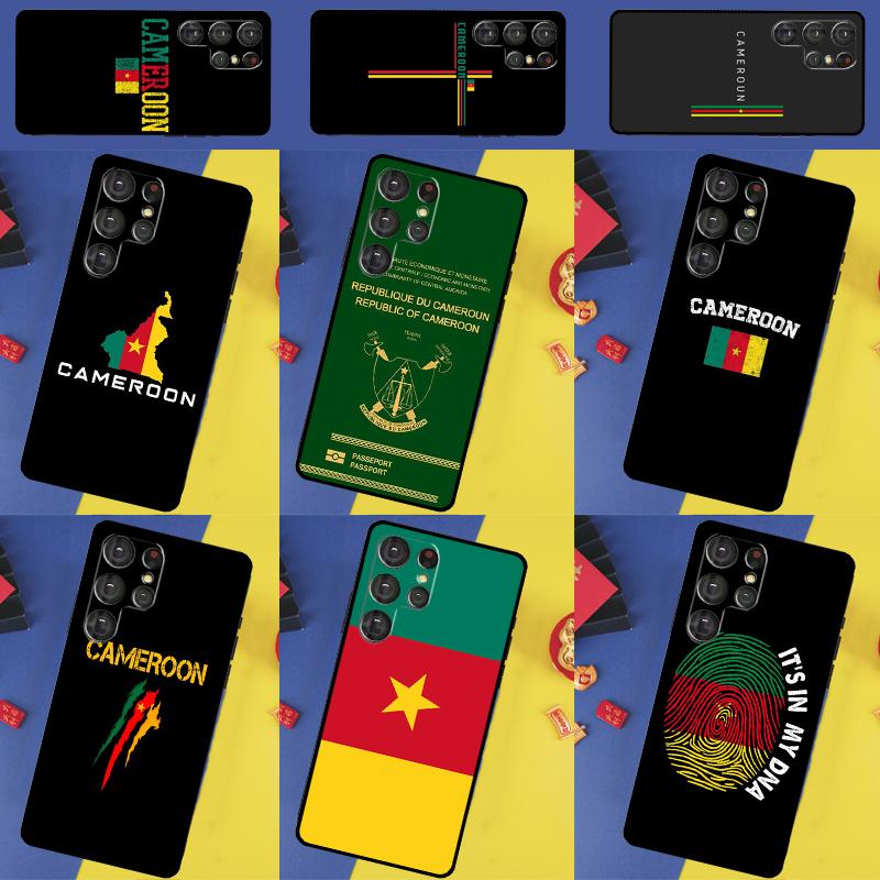 Republic of Cameroon Flag Phone Case For Samsung Galaxy S25 S24 Ultra S9 S10 S20 S21 S22 S23 Plus S24 FE Back Cover