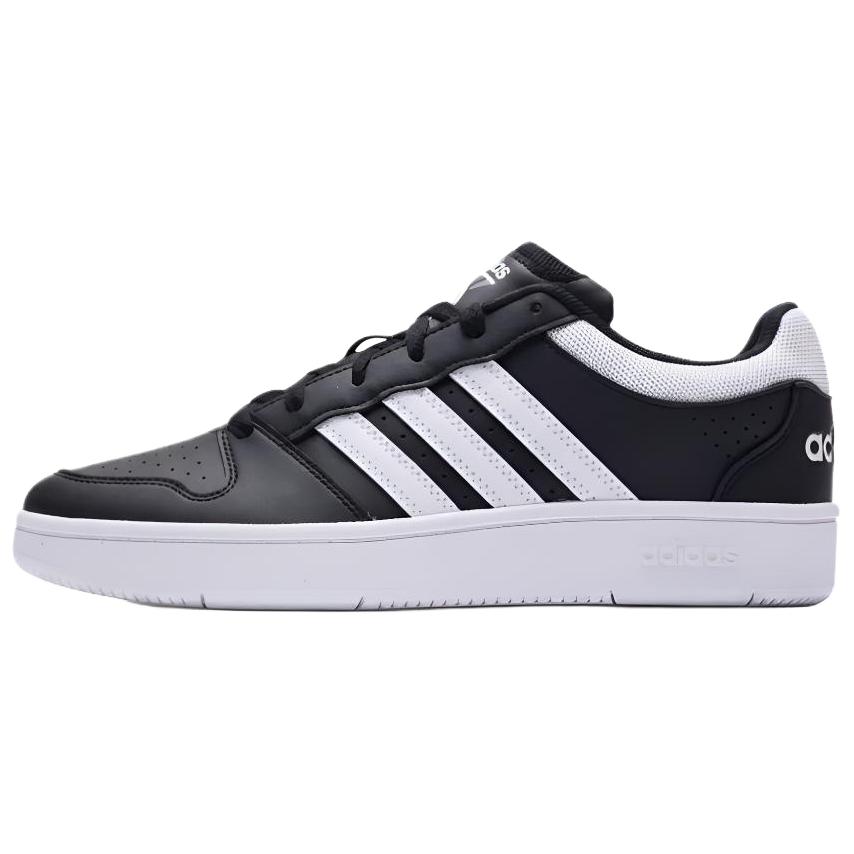 adidas HOOPS Текстиль, Синтетическая Кожа Устойчивая к истиранию, Легкая И Дышащая Низкие Скейтбордические Ботинки Мужские KI1056