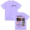 Rapper SAIKO POLARIS Album Tour 2025 Merch Tshirts Unisexs Clothing Oversized T Shirt Vintage Hip Hop Comfort Cotton Tshirt Tops