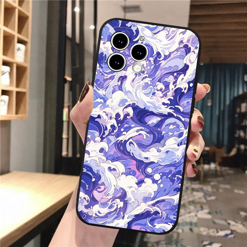 Great Wave Art Phone Case For Iphone 15 14 Pro Max 13 12 11 Pro Max XSMax XR 12 13 Mini 14 Plus
