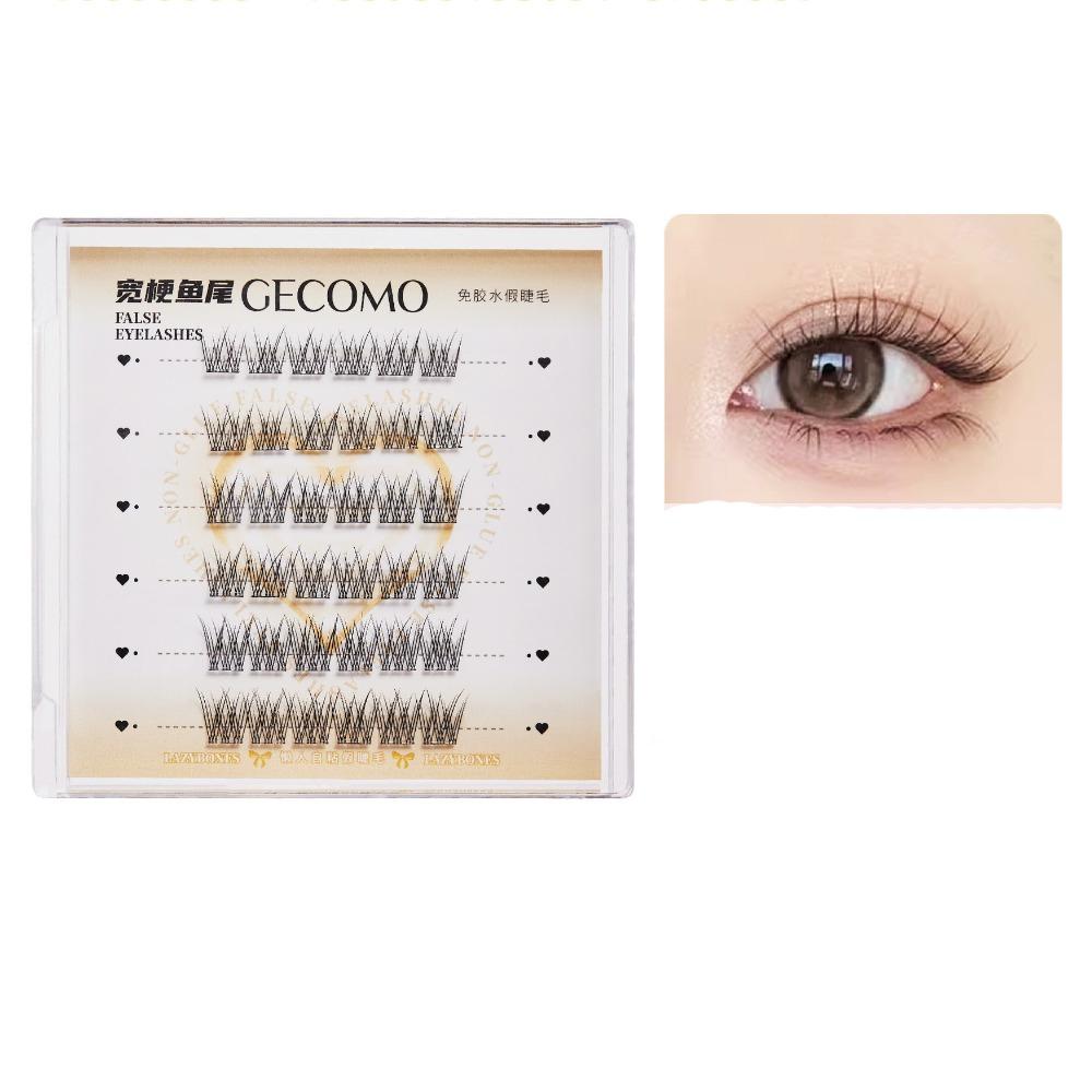 Накладные ресницы без клея для наращивания ресниц, индивидуальные пучки накладных ресниц ежедневно