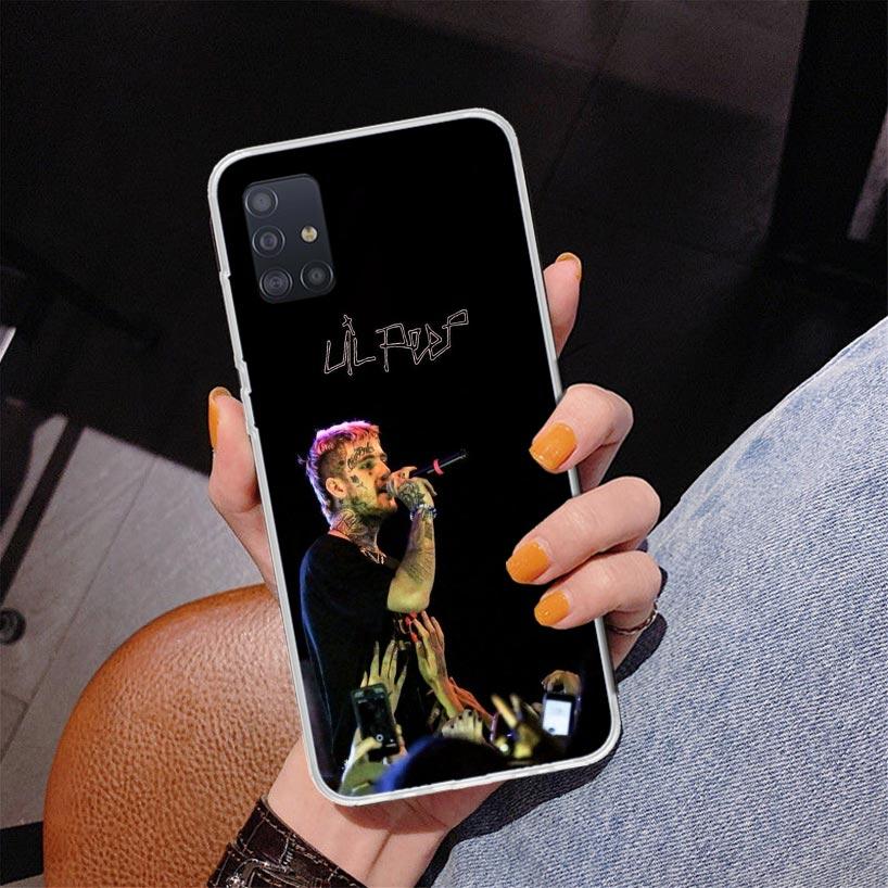 Чехол для телефона певца Lil Peep для Samsung Galaxy A52 A32 A22 A12 A51 A31 A50S A30S A20S A10S Note 20 Ultra 10 Plus S10 A72 A71 Gala