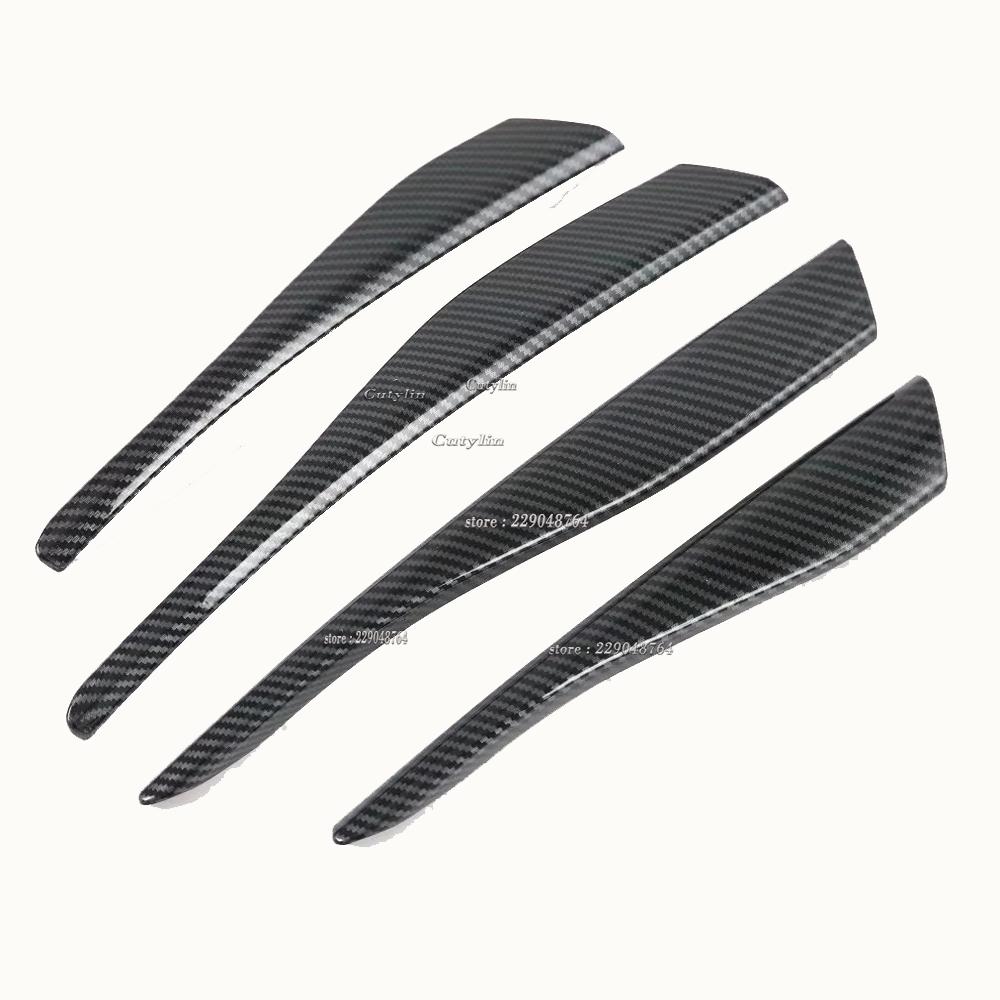 For Volkswagen VW Golf 8 MK8 280TSI Pro ABS Chrome Front Fog Light Cover Trim Bezel Garnish Foglight Bumper Styling