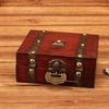 Vintage Wooden Desktop Jewelry and Keepsake Box