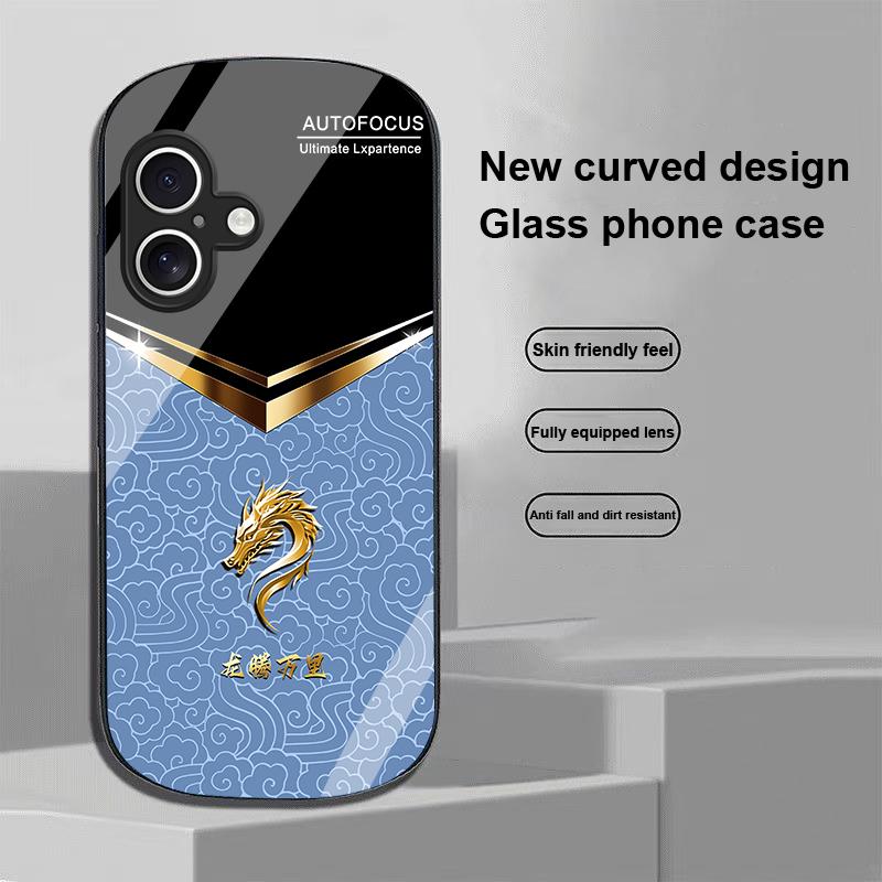 V-образный чехол для Apple iPhone 16 11 13 15 14 Pro Max 12 Mini 7 8 Plus XR X XS SE Чехол для телефона из закаленного стекла эллиптической формы