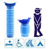 750ml Emergency Urinal Waterproof Humanized Design Easy To Clean Reusable Collapsible Urinal Portable Mobile Toilet
