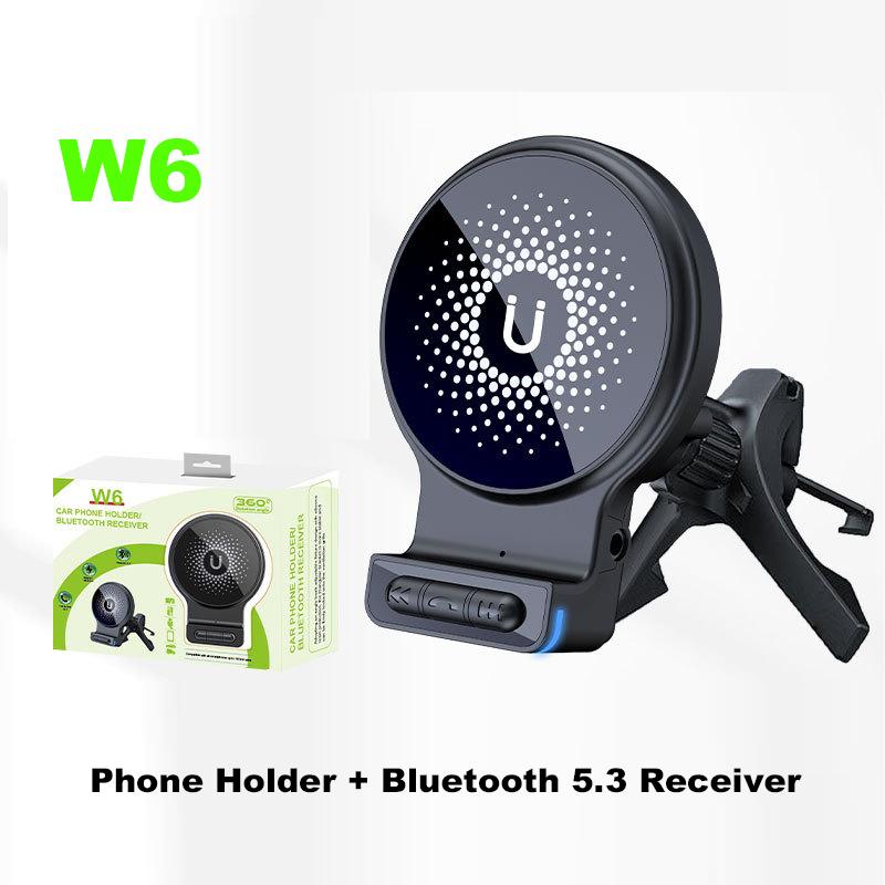 Магнитный держатель для телефона в машину, Bluetooth-приемник для автомобильного воздуховода, держатель для телефона в машину, сильная магнитная подставка