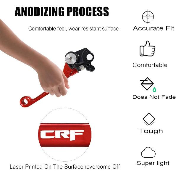 Motorcycle Billet Foldable Brake Clutch Lever Handle CNC Aluminum Pivot For CRF150F CRF230F 2003- CRF250F - CRF 230F 230 F 150F 150 250 250F Dirt Pit