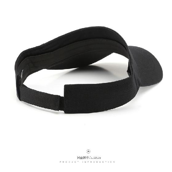 Plain, minimalist, solid-color, open-top hat for men and women, suitable for outdoor activities, breathable, sun-protective, and provides shade