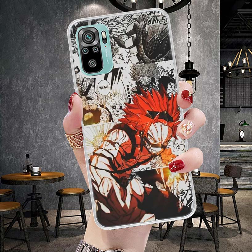 Мой герой MHA Деку Мягкий чехол для телефона для Xiaomi Redmi Note 15 14 14S 13 12 Pro Plus 12S 11 11S 11E 10 10S 11T 5G Fundas Coque Redmi