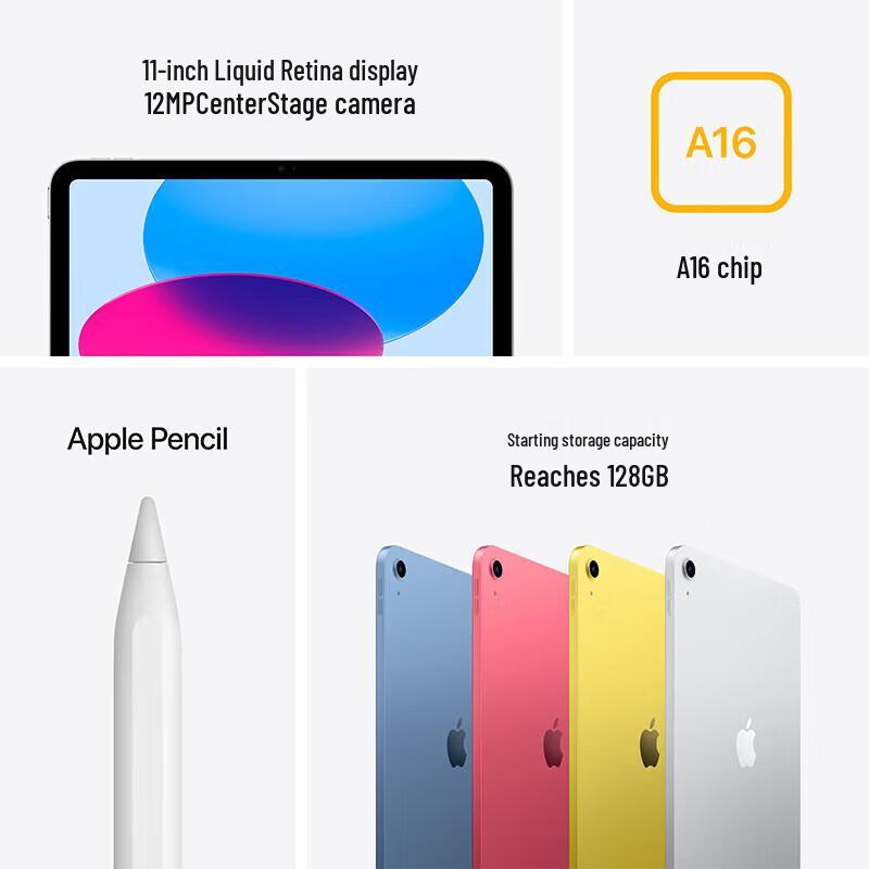 Apple IPad 11-дюймовый (2025) с чипом A16 (Китайская версия)