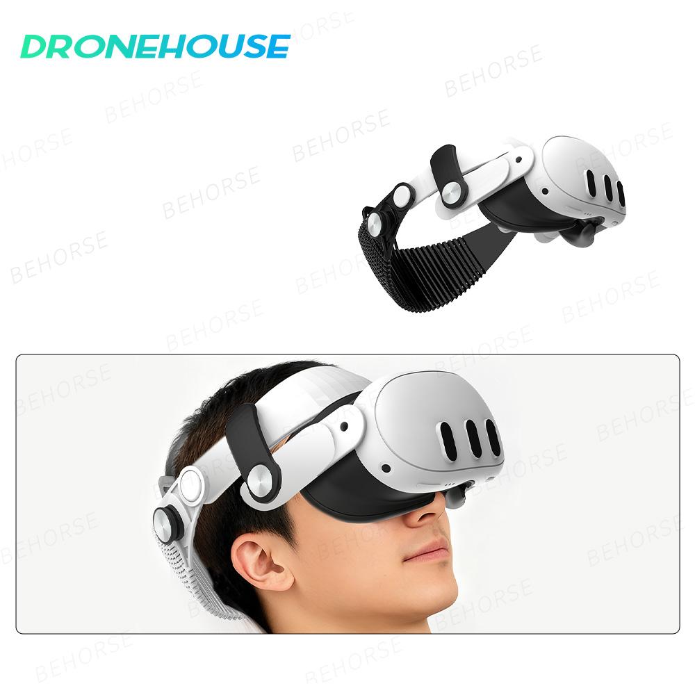 Ремешок для головы для Meta Quest 3/Quest 3S VR Light Регулируемый Удобный Мягкий Наголовник Elite Strap Для Quest 3S/3 VR Аксессуары