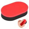 PATIKIL Table Tennis Rubber Ping Pong Cleaning Paddle Racket Black Cleaner, 2-Piece Sponge, Cleaner, Care, Soft, Red,