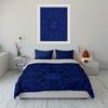 "Alien-Themed Decorative Set" Bedding Set with 1 Duvet Cover 2 Pillowcases Single Double King Queen, Gift
