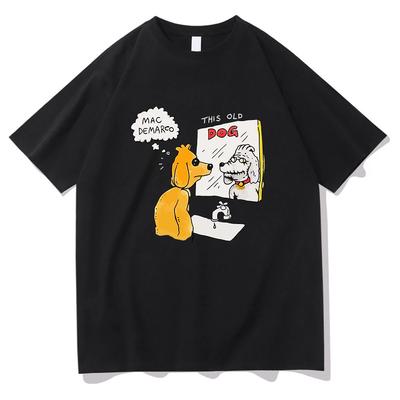 Mac DeMarco Эта Старая Собака Футболка 2026 Смешная Одежда для Мужчин и Женщин Одежда в Стиле Харадзюку Летние Топы Унисекс Футболки с Принтом Лето