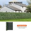 Ivy Privacy Fence, 1.5 x 2.5m Artificial Green Wall Screen, Greenery Ivy Fence with Mesh Cloth Backing and Strengthened Joint, Faux Hedges Vine Leaf