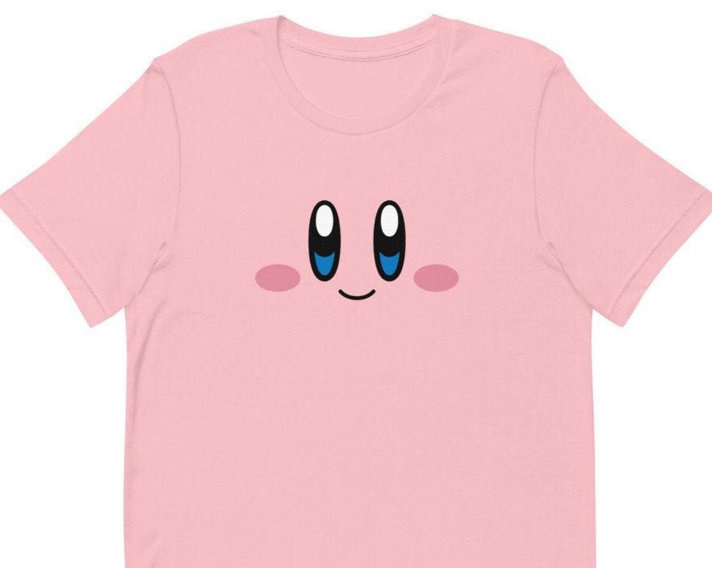 Kirby Costume | Funny Kirby Shirt | Nintendo Fan Retro Kirby Game | Simple Halloween Gamer Costume