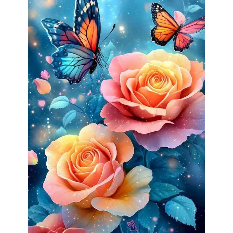 5D DIY Алмазная картина Роза Цветы Стразы Картина Сердце Морская мозаика Ремесла Алмазная вышивка Новое поступление Подарок