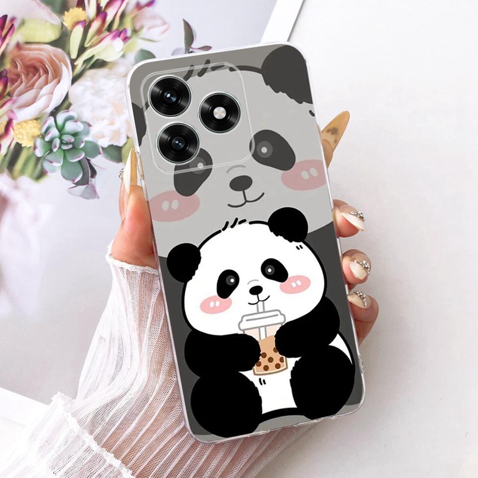 Case For Honor X5C Plus Cover Transparent Luxury Cute Cat Fashion Butterfly Cool Painted Casing For Honor X5cPlus
