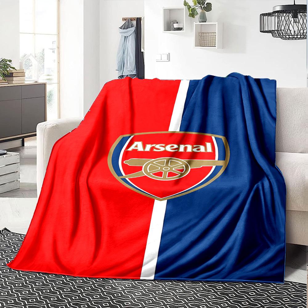 Arsenal Blanket Soft Warm Cozy Great for Office Chair Couch Office for All Seasons Playful Design Best Holiday Gift for Friends Family