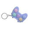 Mini Game Machine Keychain Portable Game Console Stress Relief Keychain for Kids Children