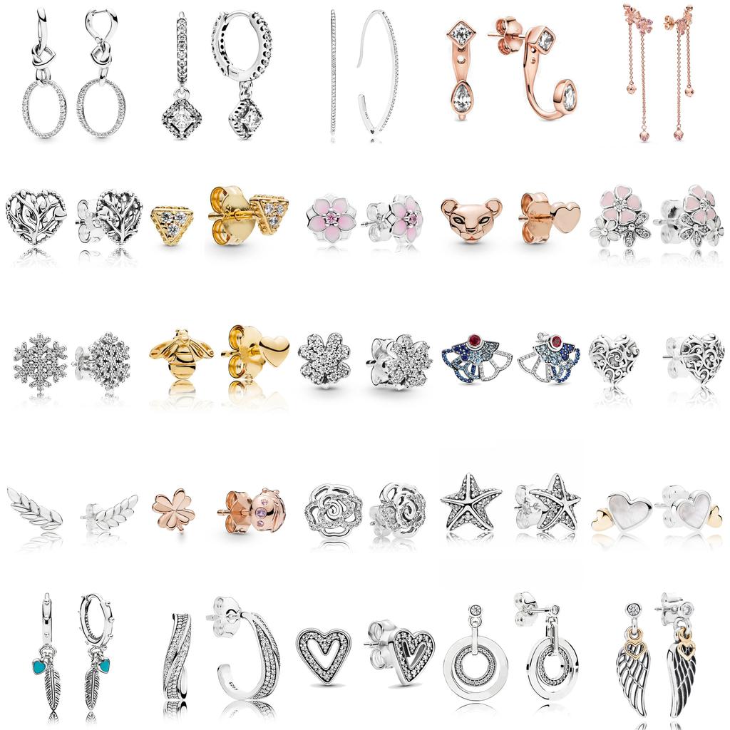 Подлинные сверкающие серьги-гвоздики в форме сердца с кристаллами, выполненные вручную, для женщин, подарок на свадьбу из стерлингового серебра 925 пробы, модные ювелирные изделия