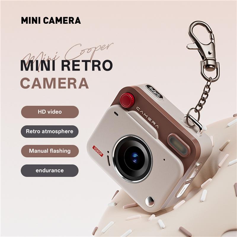 B03B-HD CCD Retro Mini Compact Digital Camera 1080P 800W With Screen Outdoor Photography Travel Photography Video Camera