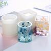 New Transparent Silicone Mould Dried Flower Resin Decorative Craft DIY Storage Pen Holder Mold