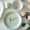 Модные цветочные керамические тарелки, фруктовые десертные тарелки для послеобеденного чая, изысканные блюда, миски, наборы тарелок, изысканная домашняя посуда