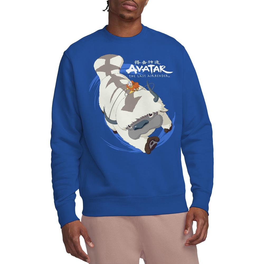 Avatar: The Last Airbender Unisex Adult In Flight Appa Sweatshirt