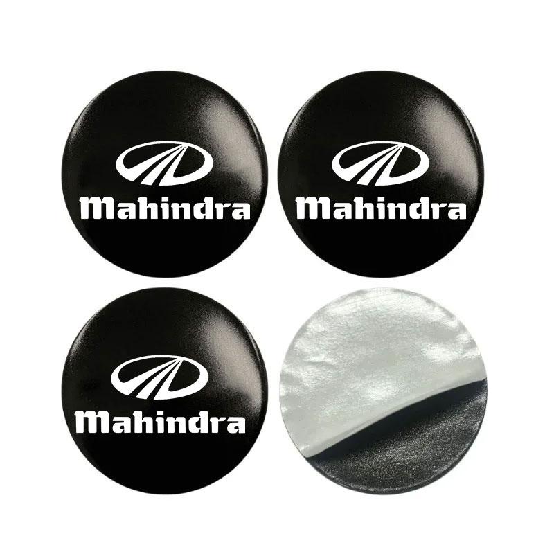 DBS3  Car Wheel Center Hub Cap Cover Emblem Badge Sticker For Mahindra kuv100 xuv700 xuv300 tuv300 mahindra pik up 4x4 Accessories