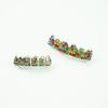 Colorful Rhinestone Hip Hop Grillz: Trendy European & American Street Rap Tooth Decoration