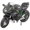 1/12 Kawasaki Ninja H2R Alloy Racing Cross-country Motorcycle Model Simulation Toy Street Motorcycle Model Collection Kids Gifts