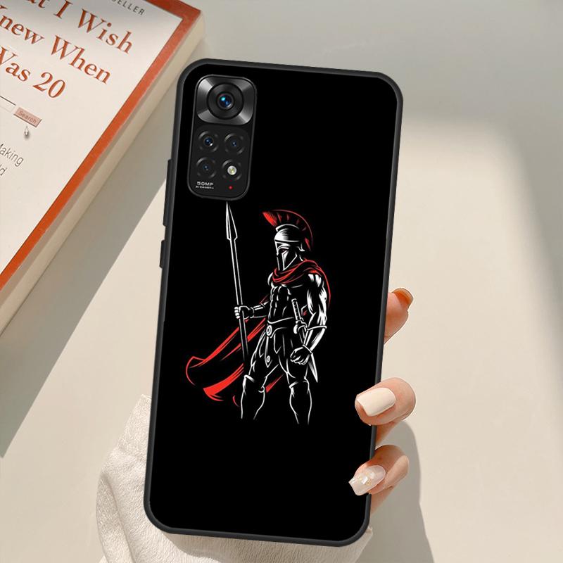 Spartan для Redmi 10A 10C 9A 9C 9T K40 K50 Игровой Чехол для Redmi Note 11S 10S 9S 9 10 11 Pro