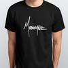 MUDVAYNE Хлопковая футболка 100% Мужские футболки Топ Все размеры S M L XL XXL цвета Черный, Белый