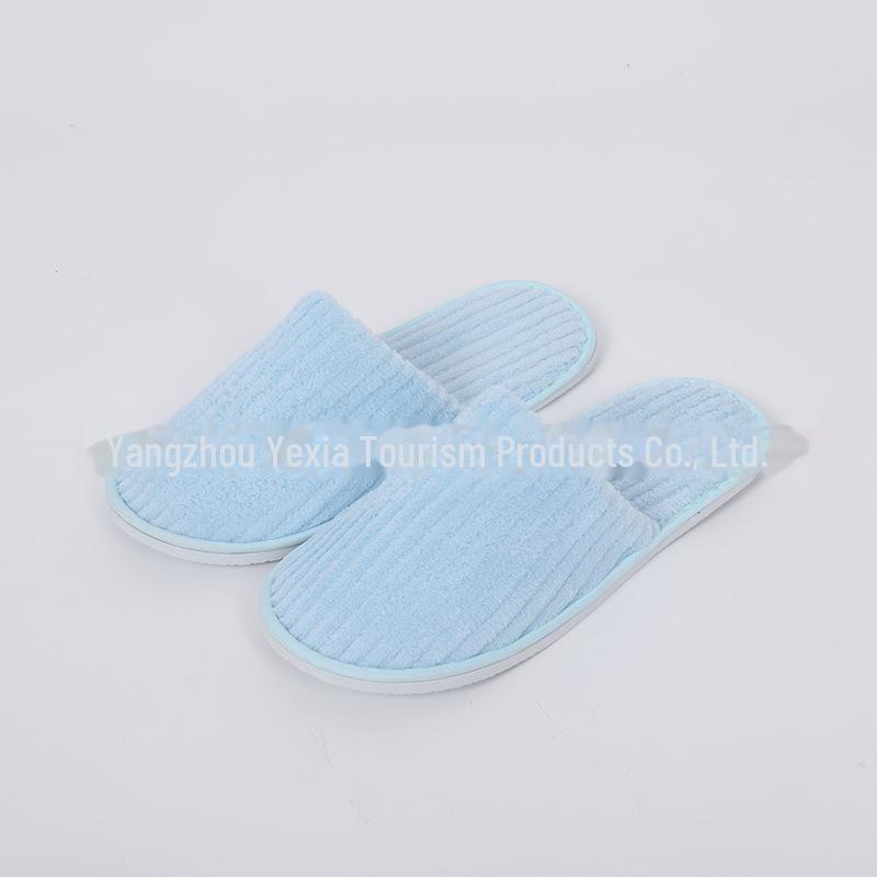 Одноразовые тапочки для гостиниц из кораллового флиса: Впитывает пот, не скользит, дышащий