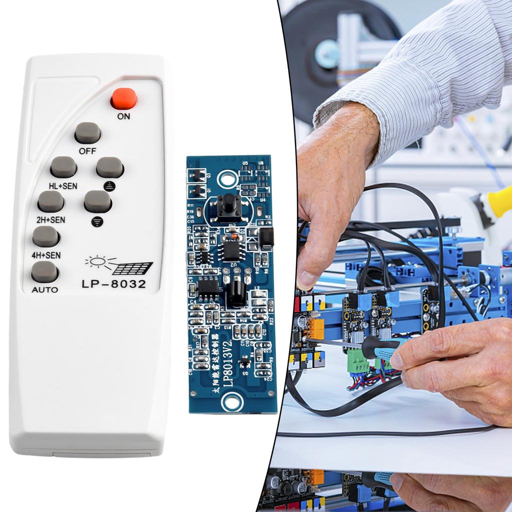 Инфракрасный пульт дистанционного управления Светодиодное солнечное освещение Солнечные прожекторы и уличное освещение